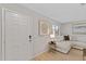 Modern entryway with white door and stylish decor at 2942 S Sierra Hts, Mesa, AZ 85212