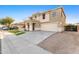 Two-story house with attached garage, and a nicely landscaped front yard at 2942 S Sierra Hts, Mesa, AZ 85212