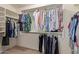 Walk-in closet with ample hanging and shelving space at 29590 N Balmoral Pl, San Tan Valley, AZ 85143