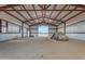 Unfinished interior of large metal garage building at 3936 E Ascot Dr, San Tan Valley, AZ 85140