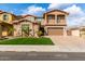 Two-story house with a large garage and landscaped front yard at 4176 E Glacier Pl, Chandler, AZ 85249