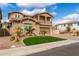 Two-story house with a large garage and landscaped front yard at 4176 E Glacier Pl, Chandler, AZ 85249