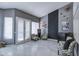 Game room with French doors and gray chairs at 4329 E Swilling Rd, Phoenix, AZ 85050