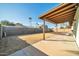 Covered patio and grassy backyard at 5331 W Mescal St, Glendale, AZ 85304