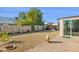 Backyard with patio, pergola, and various plants at 7215 W Mclellan Rd, Glendale, AZ 85303