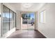 Sunroom with sliding glass doors leading to a patio at 7215 W Mclellan Rd, Glendale, AZ 85303