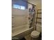 Simple bathroom with shower/tub combo and updated vanity at 7940 W Avalon Dr, Phoenix, AZ 85033