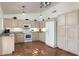 Well-equipped kitchen featuring ample cabinetry and tiled floors at 9546 E Anasazi Pl, Gold Canyon, AZ 85118