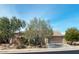 Charming single-story home with a well-maintained desert-landscaped front yard and a two-car garage at 9900 E Desert Trail Ln, Gold Canyon, AZ 85118