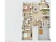 3D Floor plan showing the layout of the home at 10546 E Topaz Cir, Scottsdale, AZ 85258