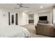 Main bedroom with sitting area and access to other rooms at 1078 W Spur Ct, Gilbert, AZ 85233