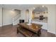 Kitchen and dining area with hardwood floors at 1094 S Agnes Ln, Gilbert, AZ 85296