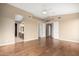 Spacious bedroom with hardwood floors and an ensuite bathroom at 14829 N 18Th Pl, Phoenix, AZ 85022