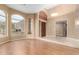 Light-filled entryway with hardwood floors and views at 14829 N 18Th Pl, Phoenix, AZ 85022