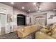 Home theater room features comfortable seating and a large projection screen at 14829 N 18Th Pl, Phoenix, AZ 85022