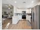 Modern kitchen with stainless steel appliances and white cabinetry at 15050 N Thompson Peak Pkwy # 2033, Scottsdale, AZ 85260