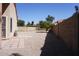 Low-maintenance backyard with hardscape at 18429 N 16Th Way, Phoenix, AZ 85022