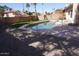 Expansive backyard featuring a pool, green space, and desert landscaping at 18429 N 16Th Way, Phoenix, AZ 85022