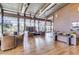 Inviting community lounge area with a cozy fireplace and comfortable seating at 2036 E Stacey Rd, Gilbert, AZ 85298