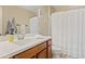 Clean bathroom with double vanity and shower at 2150 W Alameda Rd # 1313, Phoenix, AZ 85085