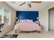 Bright bedroom with ceiling fan and ensuite bathroom at 2150 W Alameda Rd # 1313, Phoenix, AZ 85085