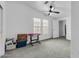 Bedroom features a ceiling fan, large windows and plenty of space at 3301 S Goldfield Rd # 1015, Apache Junction, AZ 85119