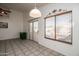 Bright kitchen with tile floor and sliding glass door at 4872 E Sandwick Dr, San Tan Valley, AZ 85140