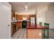 Kitchen with island, stainless steel appliances, and wood cabinets at 4872 E Sandwick Dr, San Tan Valley, AZ 85140