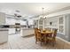 Charming dining area with wood table and built-in hutch at 500 E Encinas Ave, Gilbert, AZ 85234