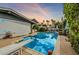 Refreshing pool perfect for summer days with a basketball court nearby at 5301 E Mitchell Dr, Phoenix, AZ 85018