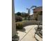 Front patio with seating area and view of neighborhood at 7416 W Via Montoya Dr, Glendale, AZ 85310