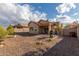 Spacious backyard with patio and grill at 10454 E Peralta Canyon Dr, Gold Canyon, AZ 85118