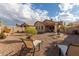 Relaxing backyard oasis with lounge chairs at 10454 E Peralta Canyon Dr, Gold Canyon, AZ 85118