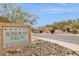 Sonoran Villas community entrance sign at 14204 N Bursage Dr, Fountain Hills, AZ 85268