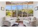 Bright sitting area with large windows offering scenic views at 14204 N Bursage Dr, Fountain Hills, AZ 85268