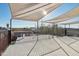 Spacious rooftop deck with shade sails, offering stunning city views at 1521 W Garfield St, Phoenix, AZ 85007