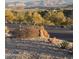 Landscaped front yard with mountain views at 16548 E Emerald Dr, Fountain Hills, AZ 85268