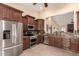 Spacious kitchen with stainless steel appliances and granite countertops at 16548 E Emerald Dr, Fountain Hills, AZ 85268