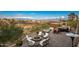 Elevated patio with firepit, hot tub, and stunning views at 16548 E Emerald Dr, Fountain Hills, AZ 85268