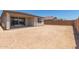 View of the backyard featuring a covered patio and a lot of space to design and enjoy at 18225 W Hess St, Goodyear, AZ 85338
