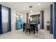 Bright dining room featuring a table and chairs at 19027 N 269Th Dr, Buckeye, AZ 85396