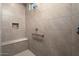 Large walk-in shower with built-in seat at 19027 N 269Th Dr, Buckeye, AZ 85396