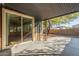 Covered patio with sliding glass door access at 2407 W Laurel Ln, Phoenix, AZ 85029