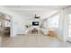 Bright and airy living room with white sofas and a rustic coffee table at 2816 E Cholla St, Phoenix, AZ 85028