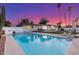 Inviting swimming pool in the backyard at 2816 E Cholla St, Phoenix, AZ 85028