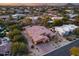 Luxury home with tile roof and attached garage, in a beautiful mountain community at 28370 N 113Th Way, Scottsdale, AZ 85262