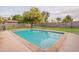 Inviting swimming pool in the backyard at 331 E Tuckey Ln, Phoenix, AZ 85012