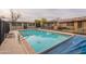 Sparkling pool with safety fence at 331 E Tuckey Ln, Phoenix, AZ 85012