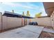 Private patio with concrete flooring and gated access at 4303 W Solano N Dr, Glendale, AZ 85301