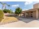 Landscaped backyard with patio and access to the pool at 4532 E Sandra Ter, Phoenix, AZ 85032